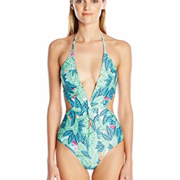 Mara Hoffman Other - Mara Hoffman Leaf Print One Piece XS